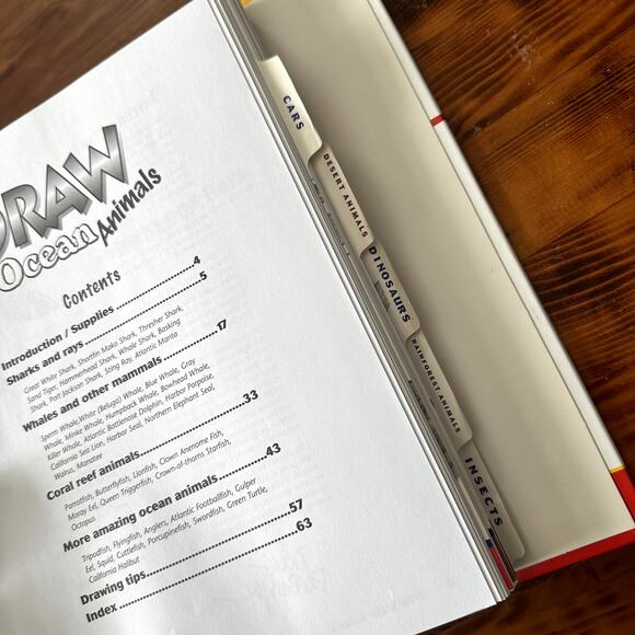 Vintage 1994 Draw Really Cool Stuff 6 Books In One Hardcover Spiral Book - Picture 4 of 15